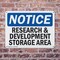 Signmission Research And Development Storage Area, 18 in W x Rectangle, Plastic OS-2PACK-NS-P-1218-L-18050 - alternate 5